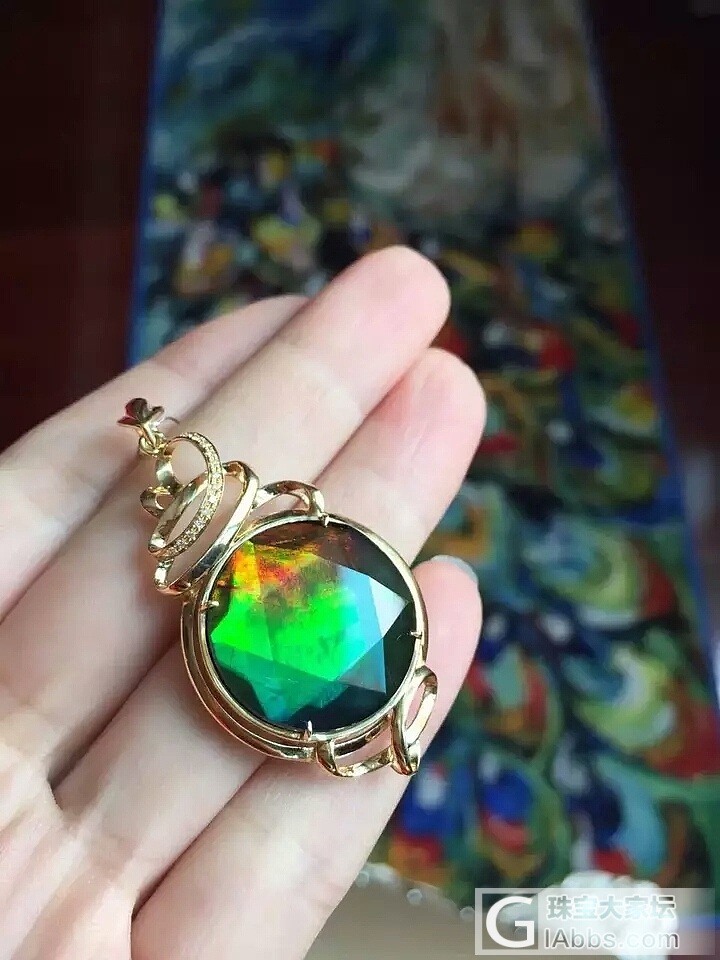 斑彩宝石经典镶嵌款式_斑彩石
