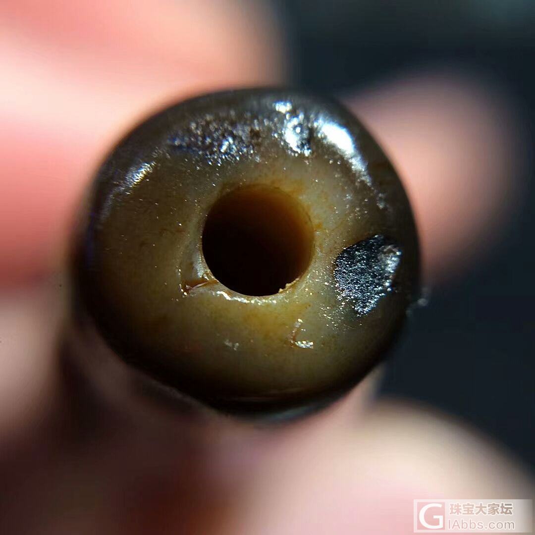 朱砂九眼天珠;12/58mm,九乘九功德,慈悲增长,公明显赫,有求必得