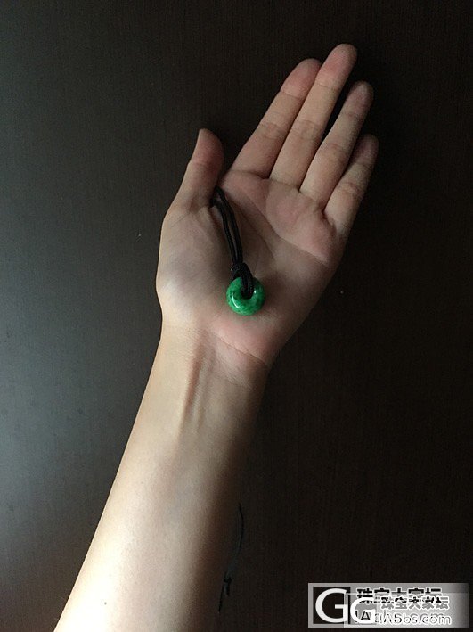 【广州收获】巴掌大的冰佛还有三彩阳绿绿扣子等_翡翠