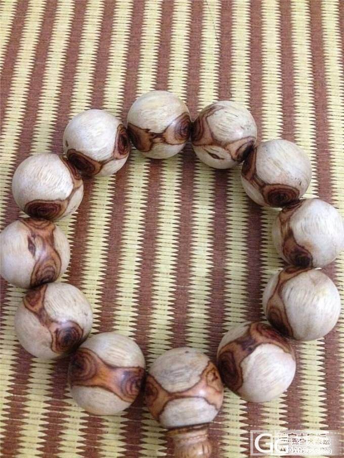 20mm海黄 正宗海南黄花梨白皮鬼眼手串 无瑕疵 颗颗鬼眼夹x纹极品_文玩