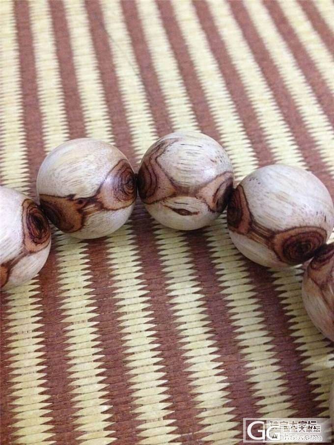 20mm海黄 正宗海南黄花梨白皮鬼眼手串 无瑕疵 颗颗鬼眼夹x纹极品_文玩