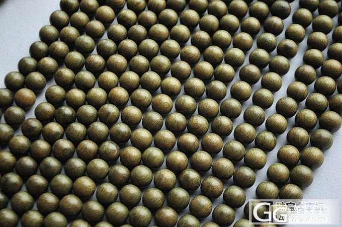 60元包邮-阴沉木金丝楠 0.8mm 108颗 项链 包邮 无漆无蜡_文玩