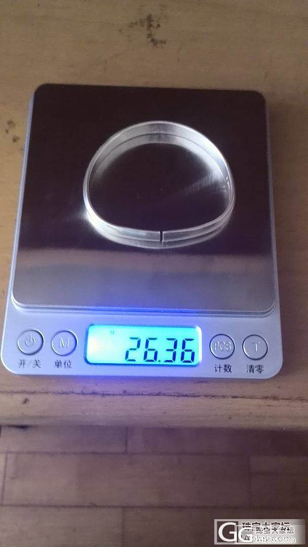 蒸馏猫家手工刻花镯子_银