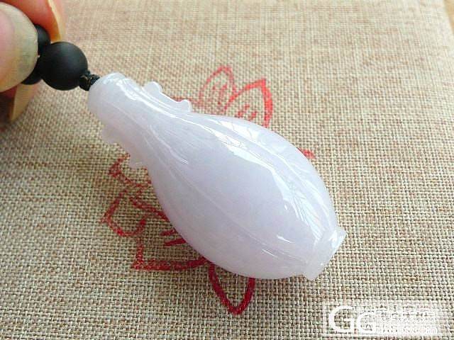 紫罗兰精雕花瓶吊坠挂件_珠宝