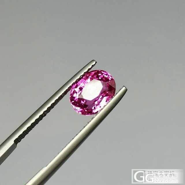 2ct 无烧粉蓝宝，vivid pink_宝石