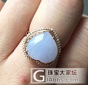 翡翠仓!紫罗兰、晴水、黄翡的戒指和吊坠。_翡翠