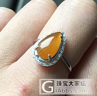 翡翠仓!紫罗兰、晴水、黄翡的戒指和吊坠。_翡翠