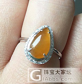 翡翠仓!紫罗兰、晴水、黄翡的戒指和吊坠。_翡翠