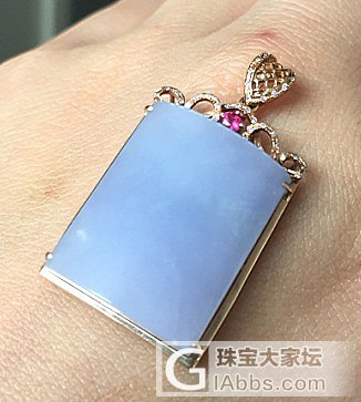 翡翠仓!紫罗兰、晴水、黄翡的戒指和吊坠。_翡翠