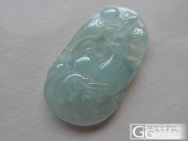 缅甸天然翡翠A货鸳鸯戏水牌、雕件、满绿马眼形、龙牌等等_翡翠