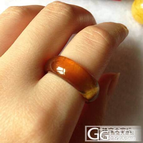 互闪~蜜蜡雕件~平安扣雕件单珠,配件,烧蓝鸡血藤_珠宝