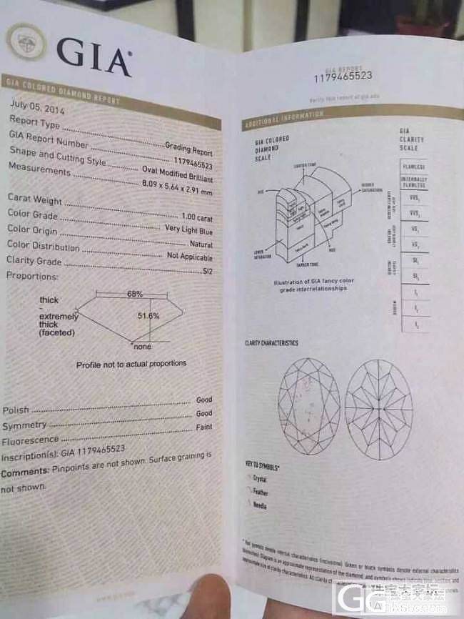 豪华款彩钻三色吊坠_珠宝