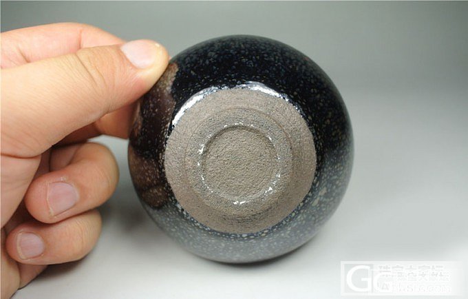【文玩新宠】水吉建窑 建盏 鹧鸪斑星斑点油滴小盏 手工拉胚_珠宝
