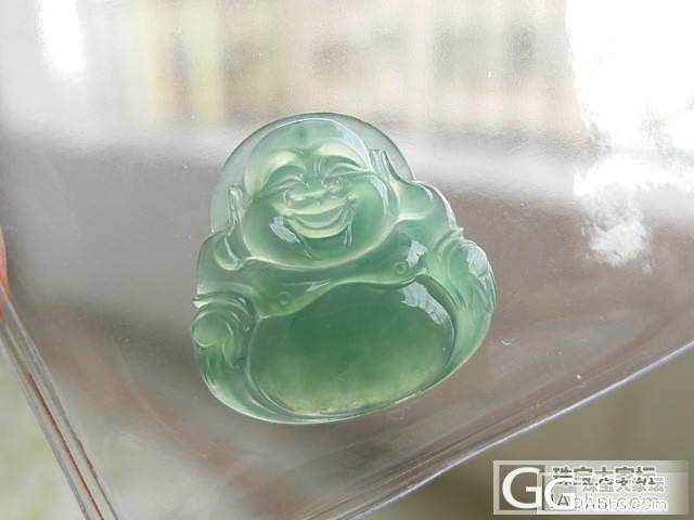 【泽翠阁翡翠】 A货翡翠 蓝水坐佛 玉坠 吊坠 带证书_翡翠