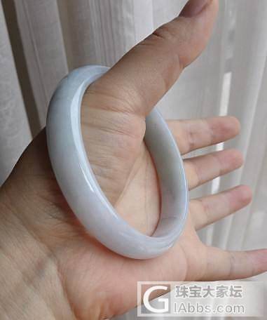 ——便宜转 和田青玉 圆条手镯 翡翠扁条——_传统玉石