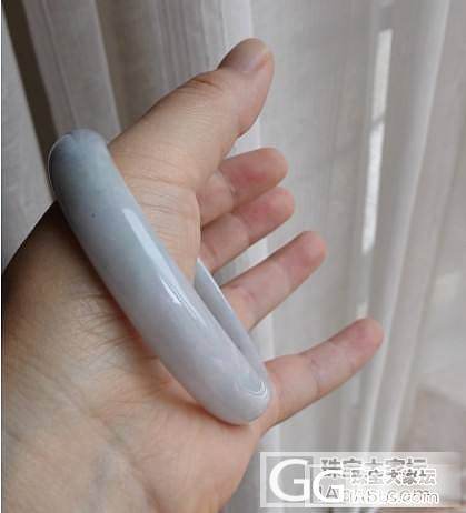 ——便宜转 和田青玉 圆条手镯 翡翠扁条——_传统玉石