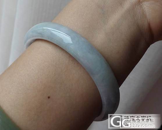 ——便宜转 和田青玉 圆条手镯 翡翠扁条——_传统玉石