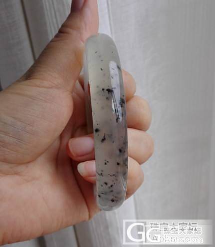 ——便宜转 和田青玉 圆条手镯 翡翠扁条——_传统玉石