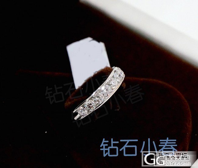 新款钻石排钻,可做对戒!款式(三)_钻石小春