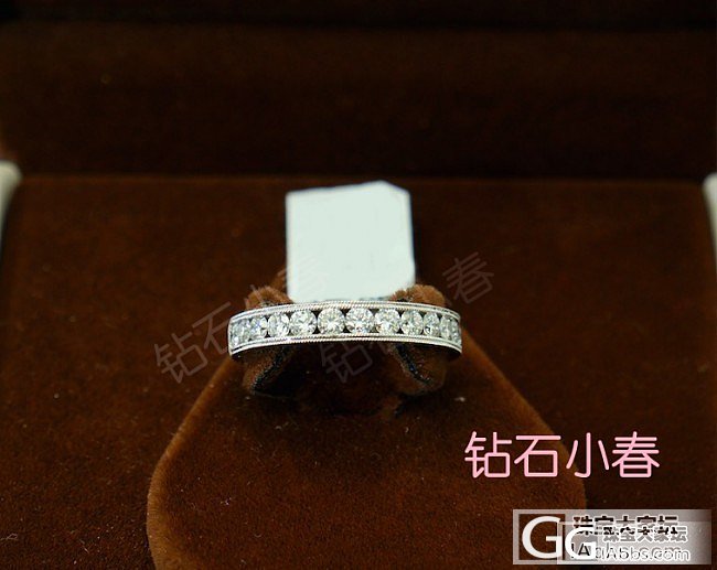 新款钻石排钻,可做对戒!款式(四)_钻石小春