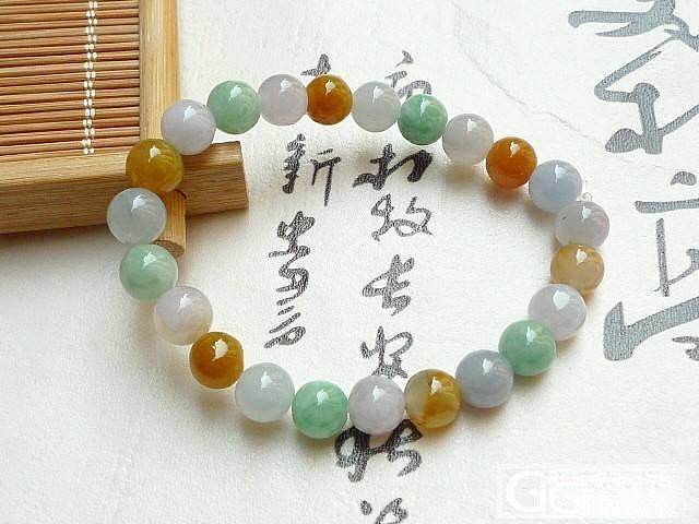 紫罗兰圆条手镯,阳绿竹节,春带彩手镯,知足常乐,三彩手链,紫罗兰福瓜_翡翠
