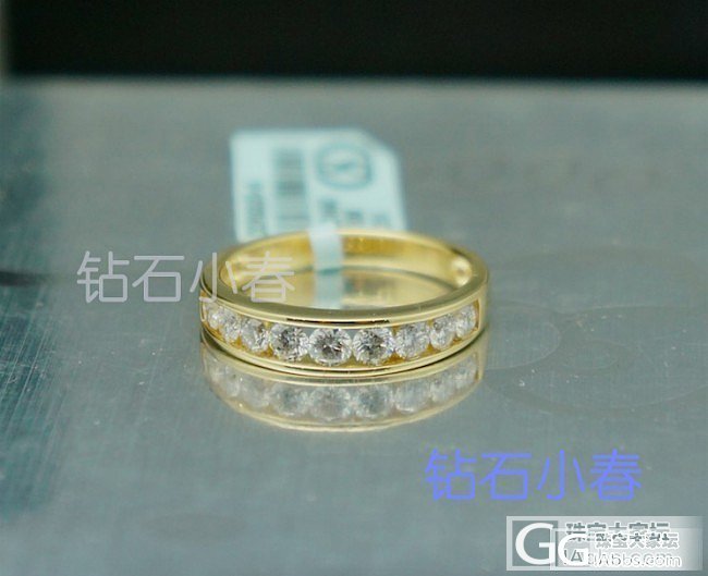 新款钻石排钻,可做对戒!款式(六)_钻石小春