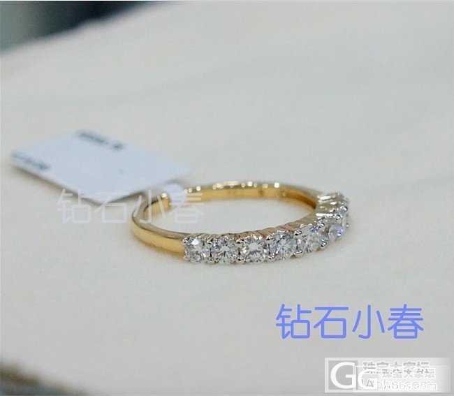 新款钻石排钻,可做对戒!款式(八)_钻石小春
