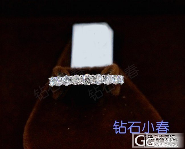 新款钻石排钻,可做对戒!款式(八)_钻石小春