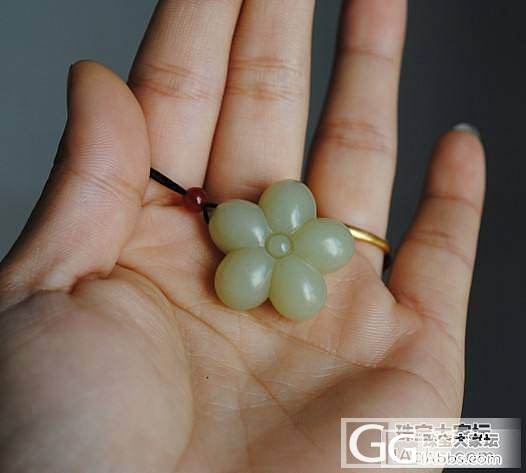 黄口特色荷花。。。_传统玉石