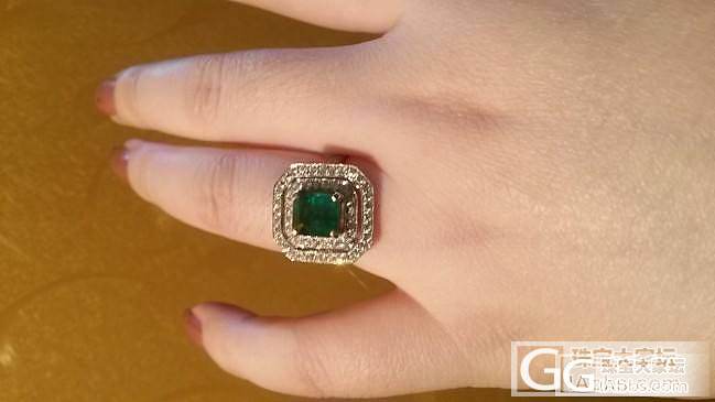 几年前入的祖母绿戒指，无油_戒指刻面宝石祖母绿