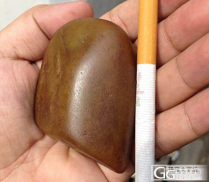 和田玉 157克新疆和田玉熟黄原籽 黄沁籽料_传统玉石