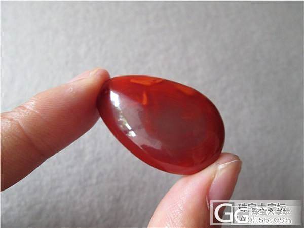 玫瑰红 吊坠 南红玛瑙 九口料 380元_传统玉石