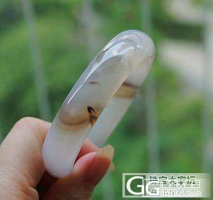 【花好月圆翡翠阁】天然原色无烧飘水草玛瑙手镯3只！！_玛瑙