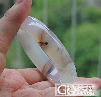 【花好月圆翡翠阁】天然原色无烧飘水草玛瑙手镯3只！！_玛瑙