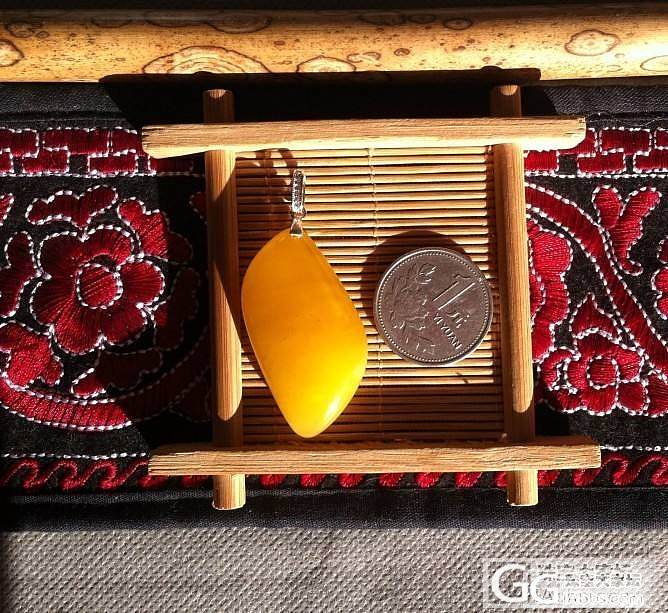【琥珀精灵】波罗的海 纯手工 黄蜜 金绞蜜吊坠 很赞的一款_有机宝石