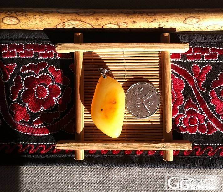 【琥珀精灵】波罗的海 纯手工 黄蜜 金绞蜜吊坠 很赞的一款_有机宝石