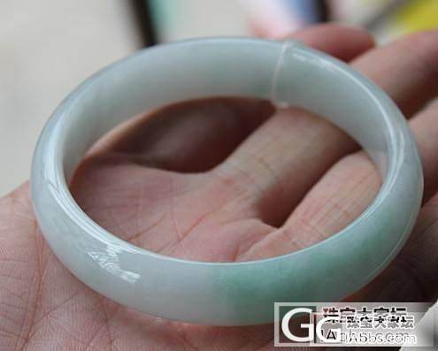 转58圈口小清新翡翠手镯_翡翠