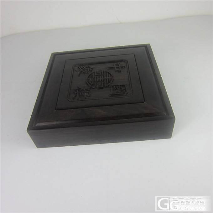 乌木象棋 棋子直径5.5厘米 棋盒榫卯 整盒棋重7斤2两_珠宝