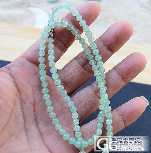 种水不错的几款项链_翡翠