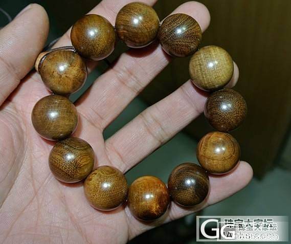 麻梨疙瘩2.0CM手串 老料 水波纹 牛毛纹 送2颗珠子和1个佛塔_珠宝