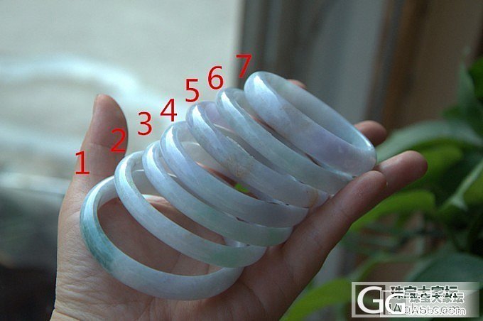 【玉玲珑】7.26上新性价比淡紫罗兰贵妃手镯7条~
