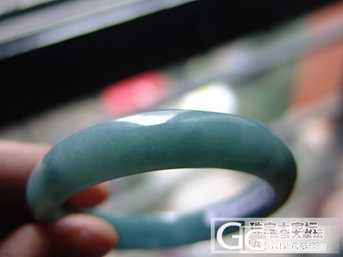 转个小圈口的翡翠手镯~!_翡翠