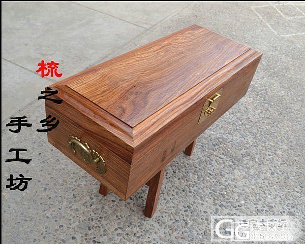 非洲花梨木翻盖首饰盒,坛友价390元哦_珠宝