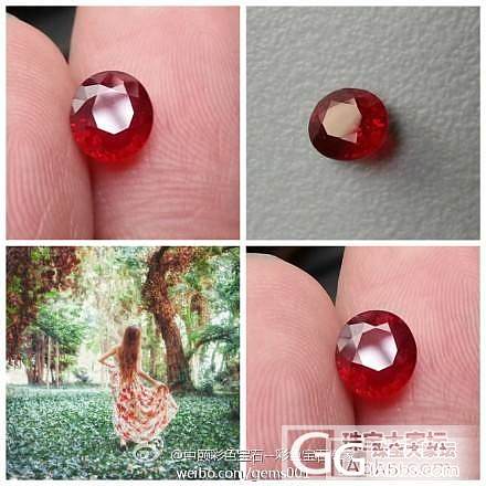 这是一场没有结局的表演....1.55ct 无烧红宝石 价格 12500  GR..._宝石