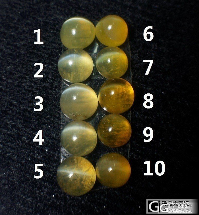 天然欧泊猫眼戒面/耳钉 20-150元/颗_宝石