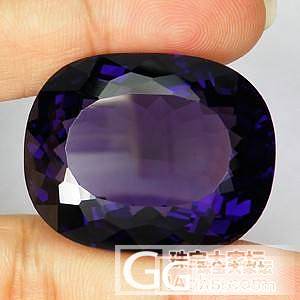 紫水晶 80.38CT 不算大吧！_水晶