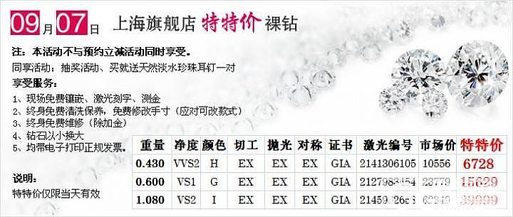 钻石老头9.7特特价钻石_钻石