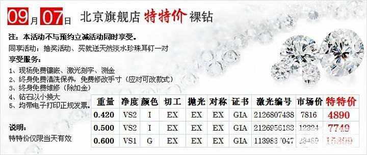 钻石老头9.7特特价钻石_钻石