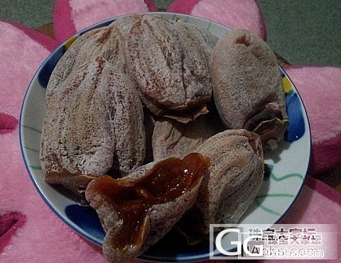 吃货滴幸福包裹----吊霜柿饼_美食