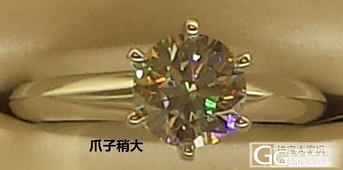 Tiffany六爪细节_蒂芙尼钻石